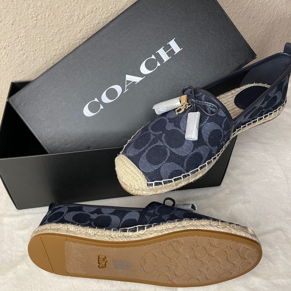 Coach Shoes Navy blue